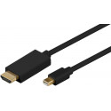 MicroConnect Mini Displayport to HDMI Reference: MDPHDMI3B