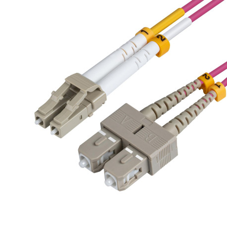 MicroConnect LC/UPC-SC/UPC 3m OM4 Reference: FIB422003P