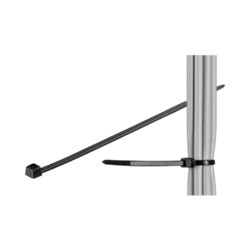 MicroConnect Cable tie 100pcs Black Reference: CABLETIE4