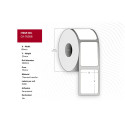 Capture Label 89x25mm, Core 76mm. Reference: W128494642