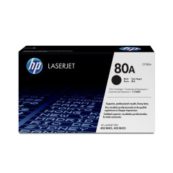 HP Toner Black 80A Reference: CF280A