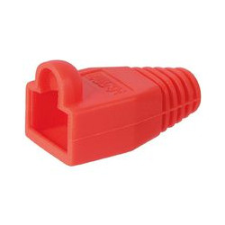 MicroConnect Boots RJ45 Red, 50pcs Reference: KON503R