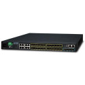 Planet Layer 3 16-Port 100/1000X Référence: SGS-6341-16S8C4XR