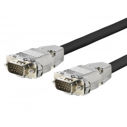Vivolink Pro VGA Cable Metal M-M 15m Reference: PROVGAM15
