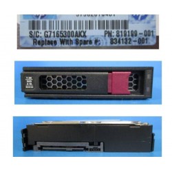 HP 8TB SATA 12GB/s 7.2K 512e SFF Référence: 834132-001