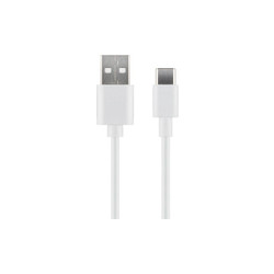 MicroConnect USB3.1 C - USB2.0 2M White Ref: USB3.1CCHAR2W