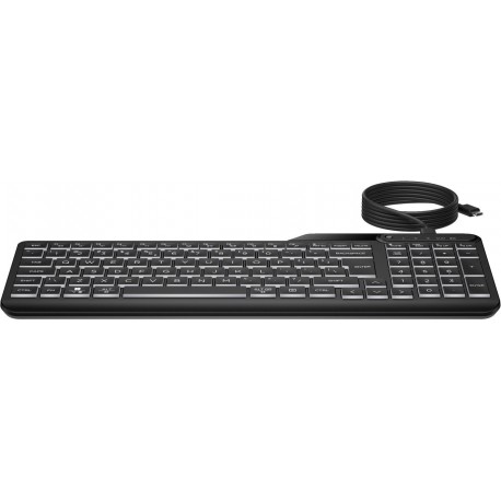 HP 400 Backlit Wired Keyboard Référence: W128853641