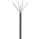 MicroConnect U/UTP CAT6 Outdoor 100m, Black Reference: KAB023-100