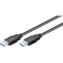 MicroConnect USB3.0 A-A 1m M-M, Black Reference: USB3.0AA1B