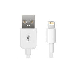 MicroConnect Lightning Cable MFI 0,5m White Reference: LIGHTNING0.5