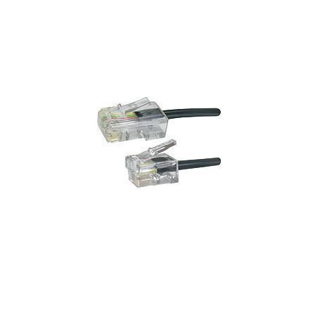 MicroConnect RJ11-RJ45 3M M/M Black Reference: MPK453S