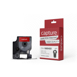 Capture 19mm x 5.5m White on Red Référence: W128117193
