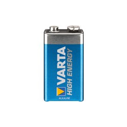 CoreParts Alkaline Mang 9V Block 200 mAh Reference: MBR9V/6LR61