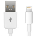 MicroConnect Lightning Cable MFI 2m, White Reference: LIGHTNING2